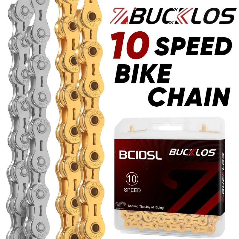 Mountain Biking Bc - BUCKLOS-cadena para bicicleta de montaña, accesorio