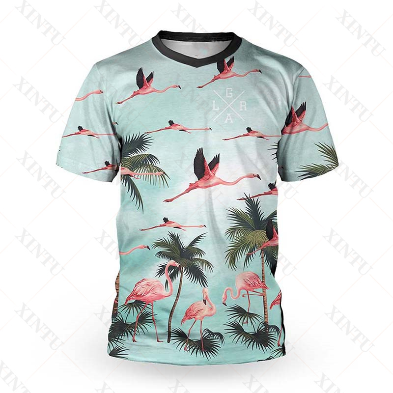 Mountain Biking Shirts - Camiseta holgada de manga corta para