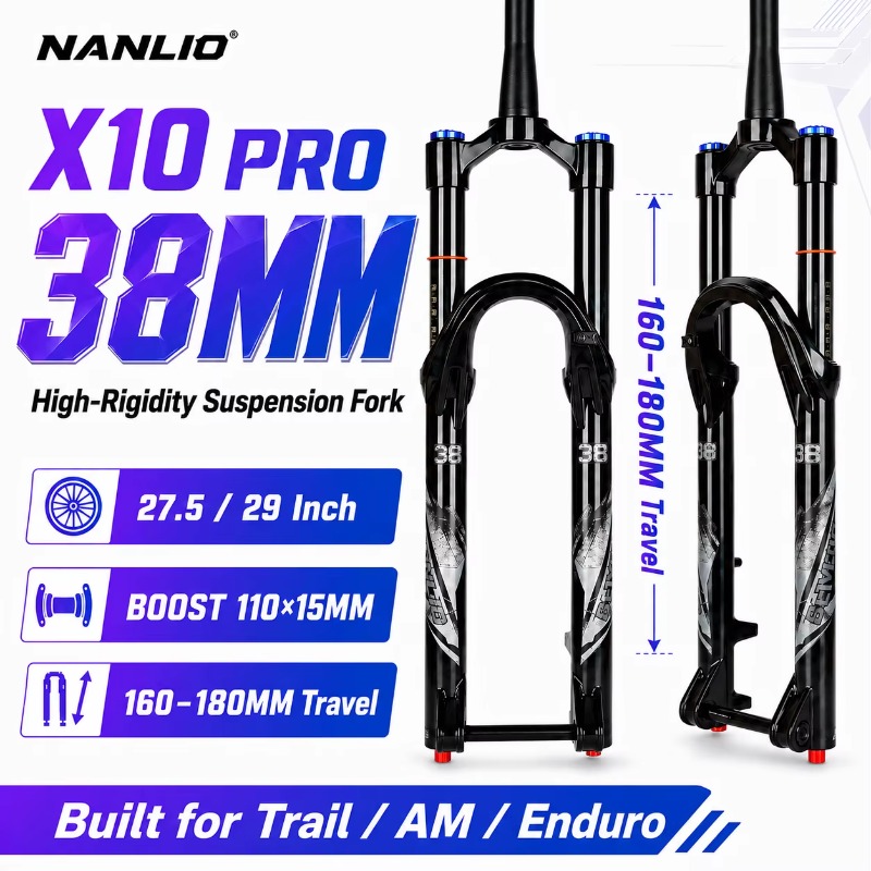 Mtb Fork Air - Horquilla Neumática de Alta Rigidez X10PRO