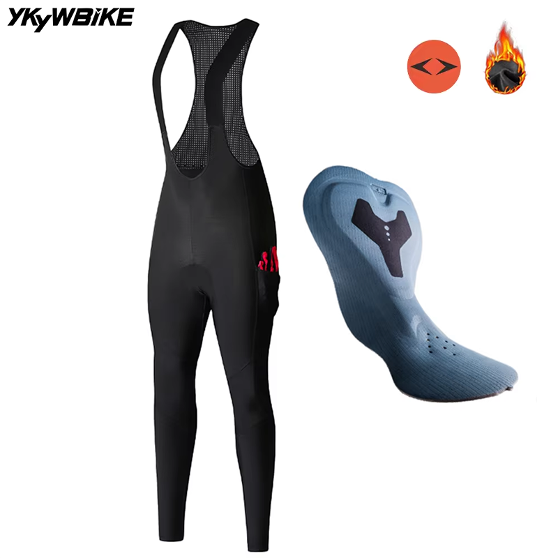 Mountain Biking Pants Women - YKYWBIKE-Pantalones con pechera de ciclismo para