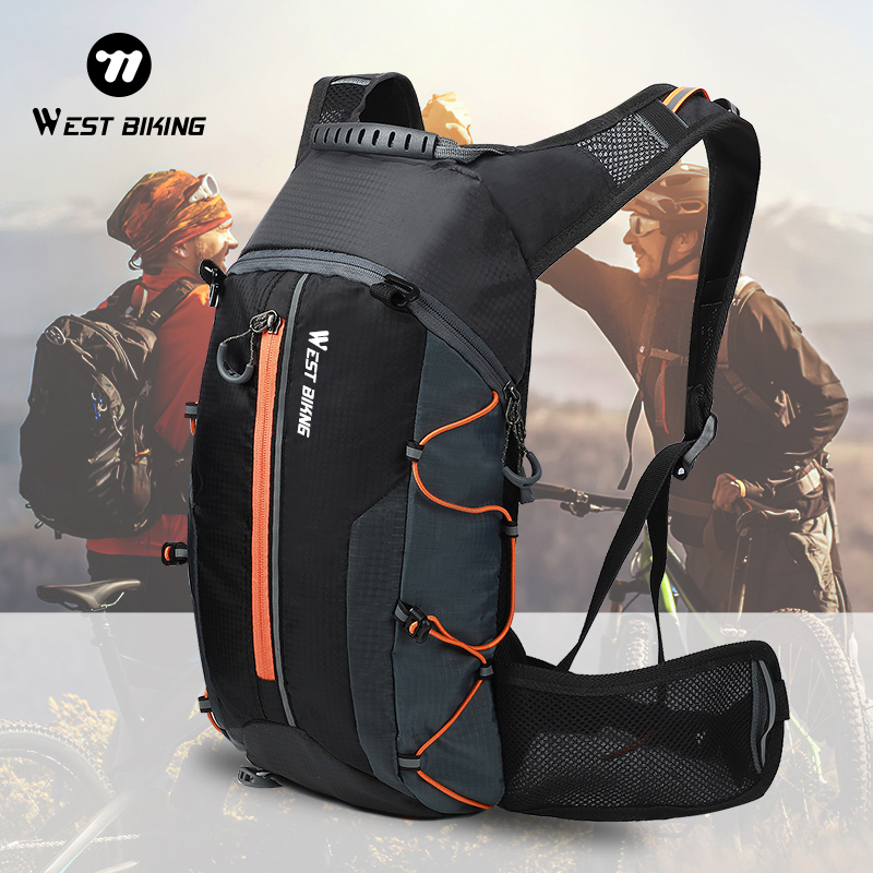 Mountain Biking Rucksack - WEST BIKING-Bolsa deportiva repelente al agua