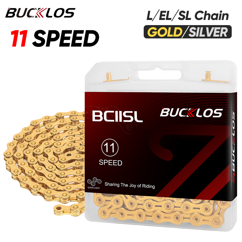 Mountain Biking Bc - BUCKLOS-cadena ultraligera para bicicleta de montaña