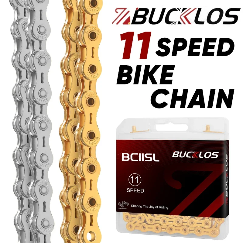 Mountain Biking Bc - BUCKLOS-Cadena de bicicleta de montaña de