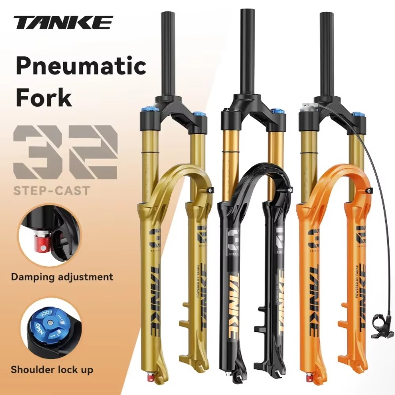 Mtb Fork Air - Horquilla de Suspensión Neumática para Bicicleta