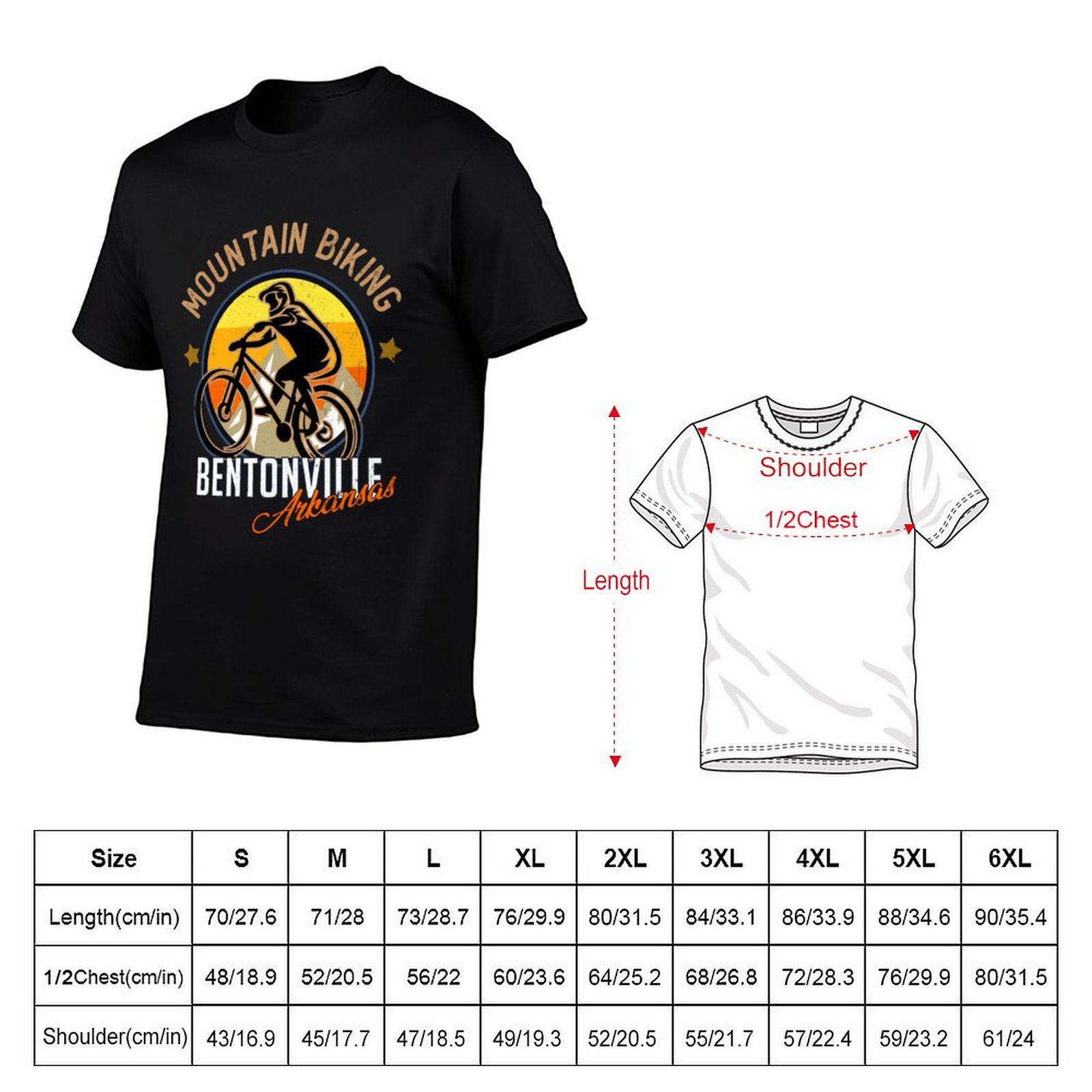 Camiseta de ciclismo de montañ - Mountain Biking Bentonville reseña y precio