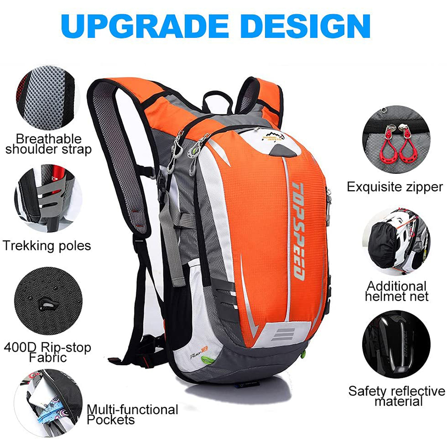 Mochila con chaleco de hidrata - Mountain Biking Rucksack reseña y precio