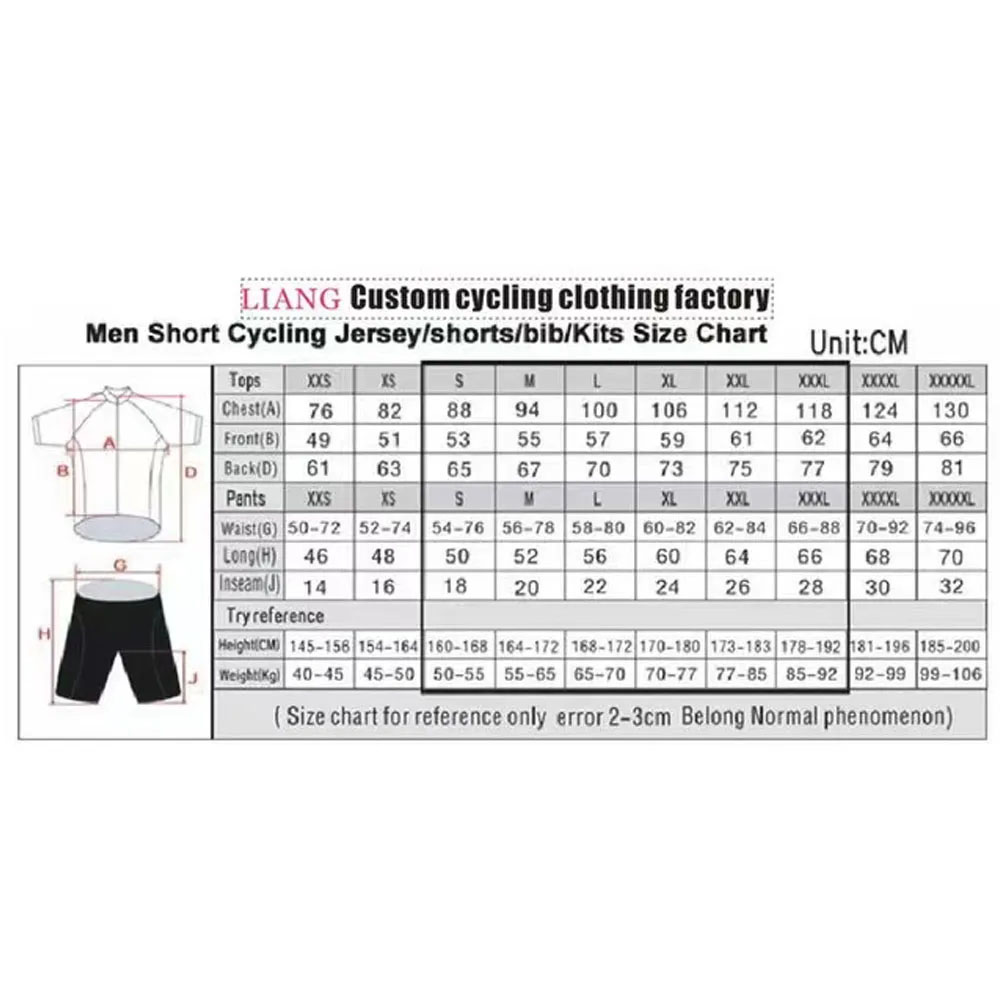 Conjunto de Jersey de Ciclismo - Mountain Biking Shirts reseña y precio