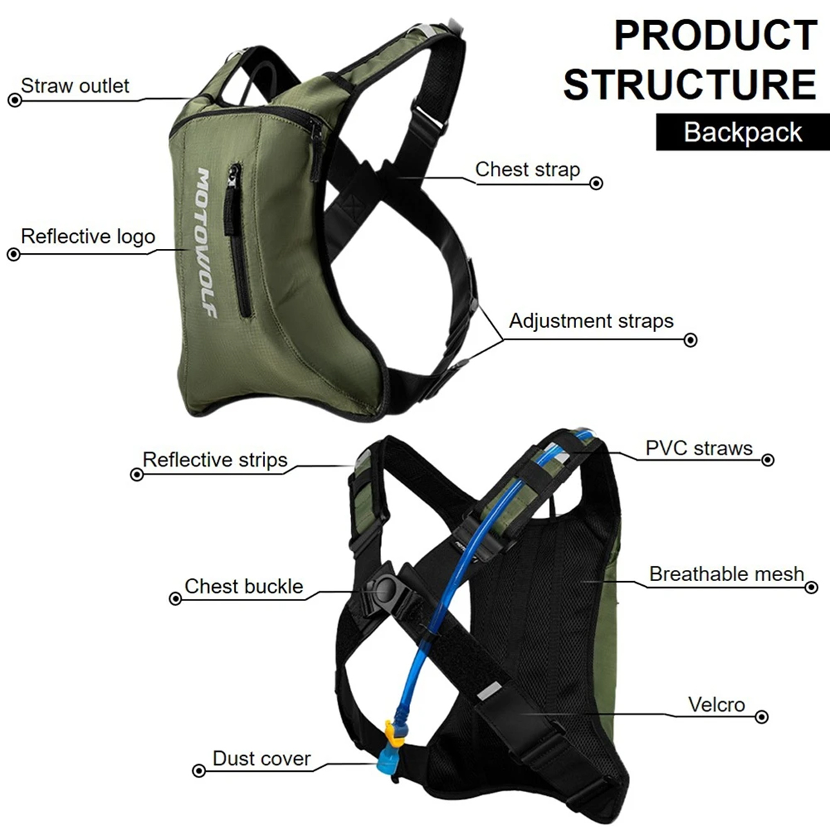 Paquete de hidratación para ci - Mountain Biking Rucksack reseña y precio