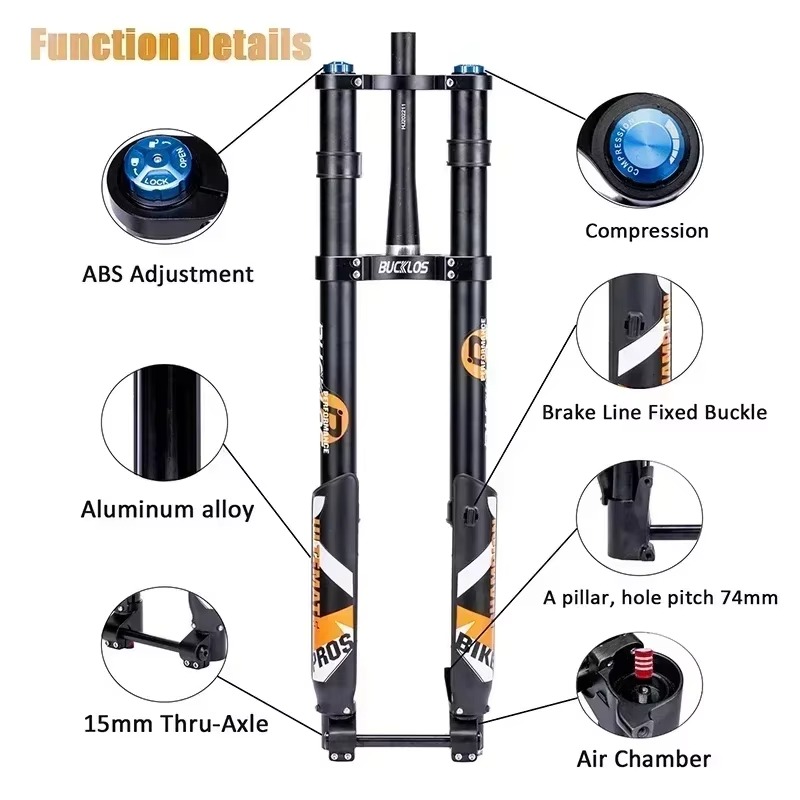 Horquilla de suspensión neumát - Mtb Fork Air reseña y precio