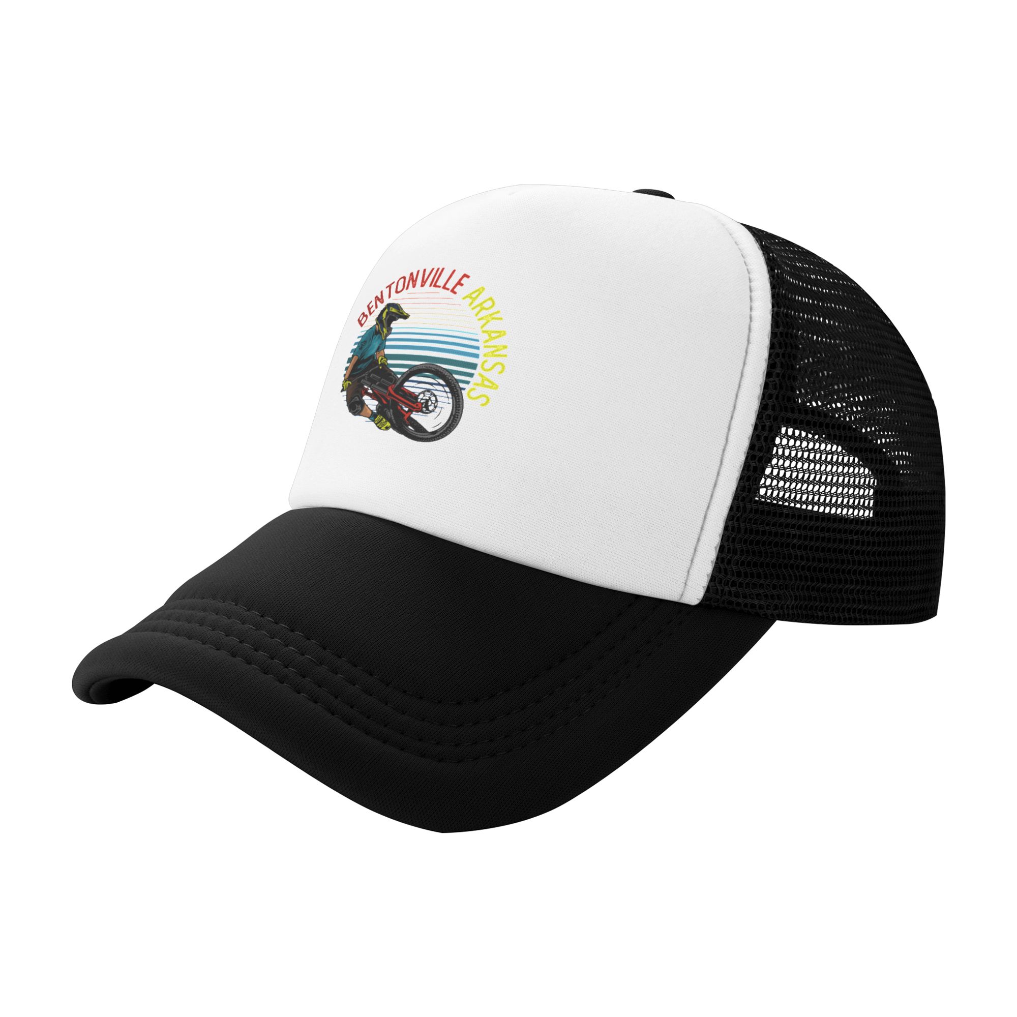 Gorra de béisbol de malla esti - Mountain Biking Bentonville reseña y precio