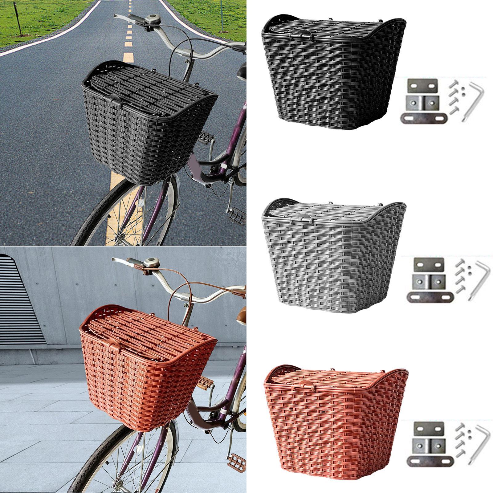 Cesta para bicicletas con tapa - Mountain Biking Books reseña y precio