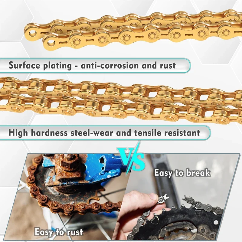 Cadena de Bicicleta de 9 Veloc - Mountain Biking Bc reseña y precio