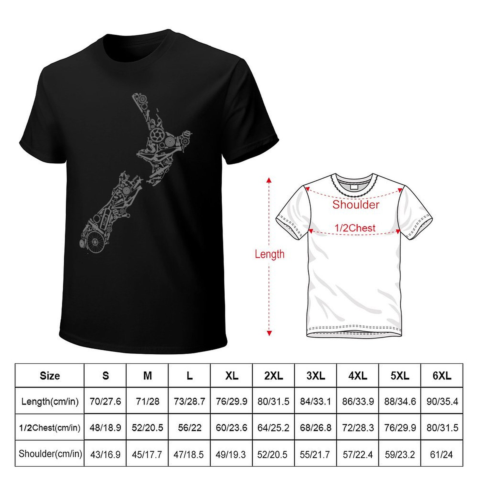 NUEVA ZELANDA - Camiseta gris  - Mountain Biking New Zealand reseña y precio