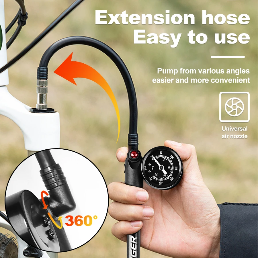 Bomba de aire para bicicleta X - Mtb Fork Air reseña y precio
