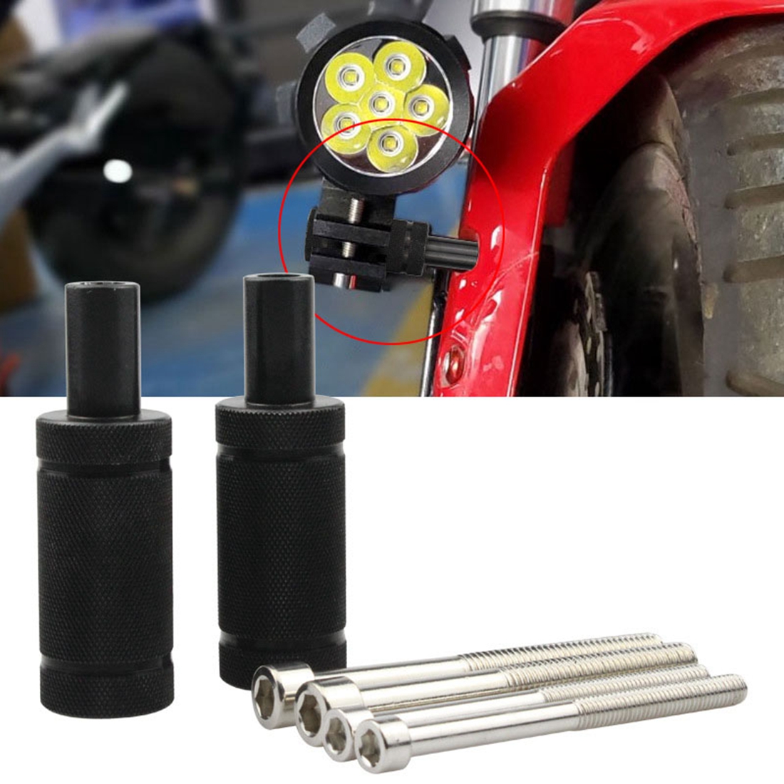 Soporte ajustable para faro de - Xtreme Mountain Biking reseña y precio